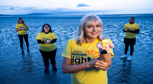 Miriam O'Callaghan and Hazel Chu launch Darkness Into Light with Electric Ireland and Pieta