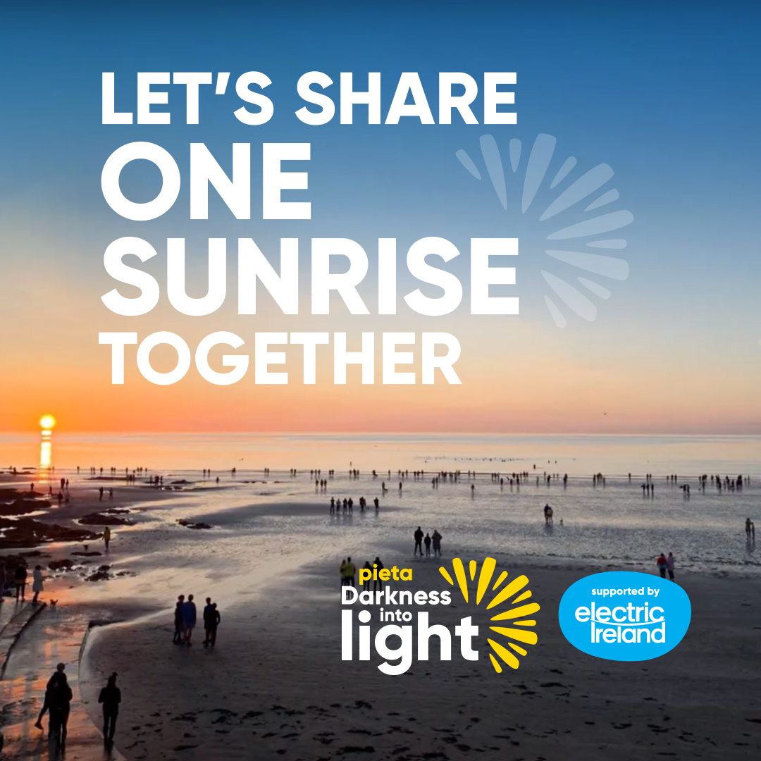 Sign up to Darkness Into Light by April 11 to be in with a chance of winning a year's free electricity from Electric Ireland for you and a friend